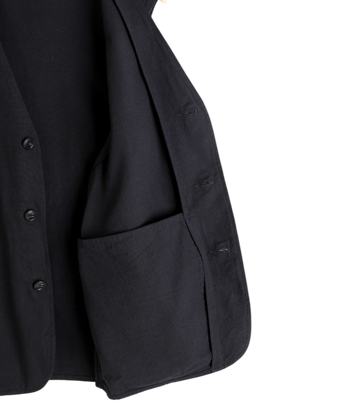 COTTON / SILK DUCK WORK VEST | GOLD(ゴールド) / トップス