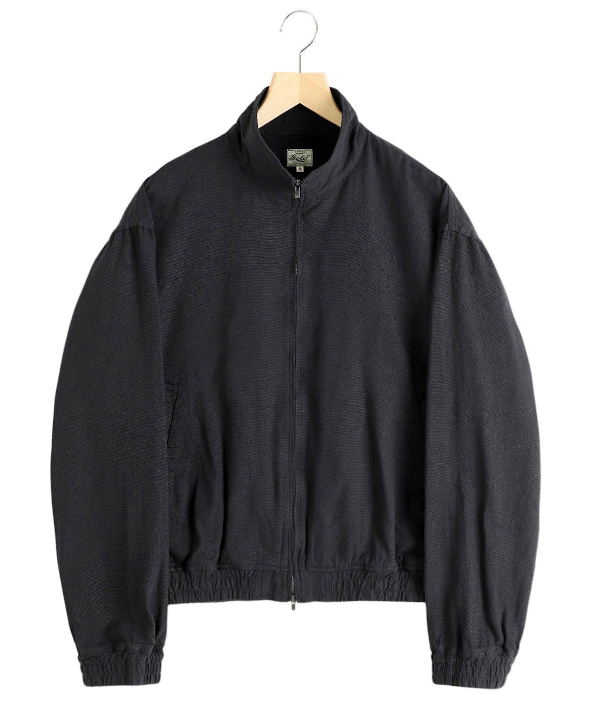 COTTON / SILK DUCK TRACK JACKET | GOLD(ゴールド) / アウター