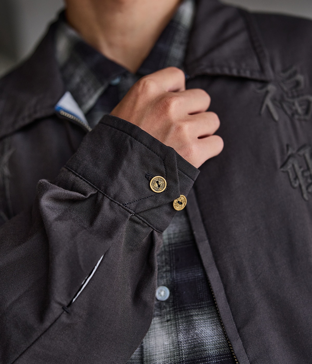 別注 VIETNAM JACKET AGED MODEL “福禄寿“ | GOLD(ゴールド