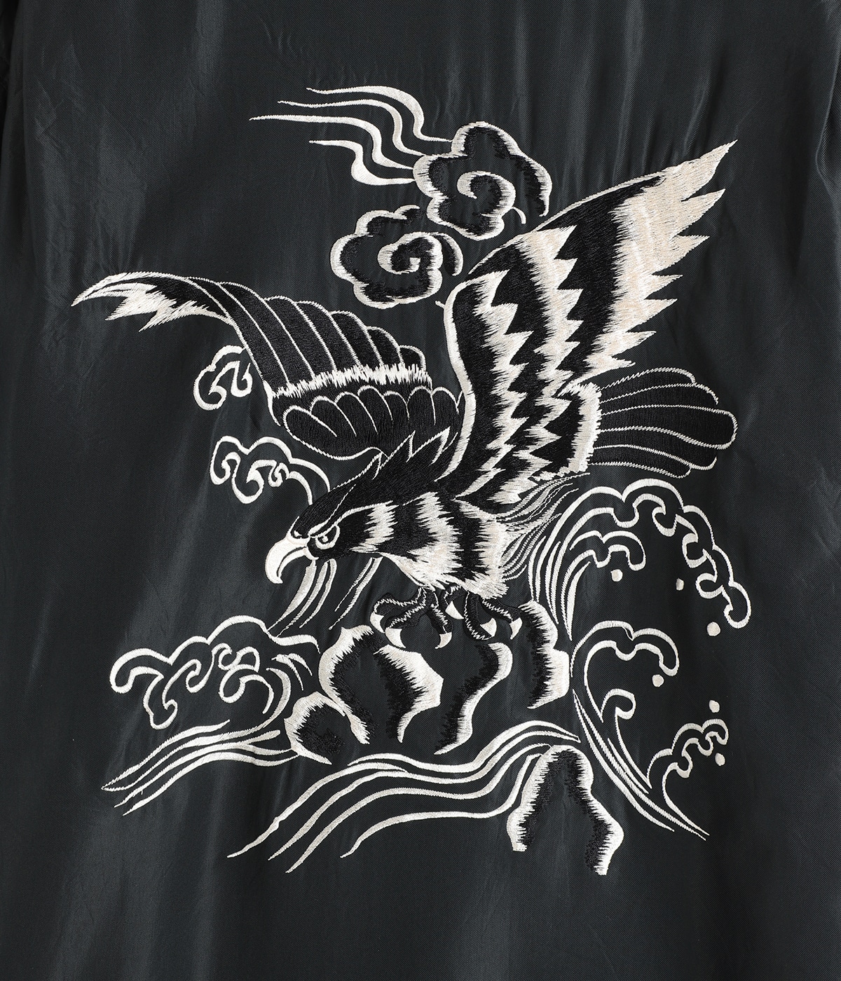 トップス GOLD ACETATE SUKA SHIRT BLACK EAGLE ACETATE S/S SUKA SHIRT “EAGLE“ | GOLD(ゴールド) / トップス