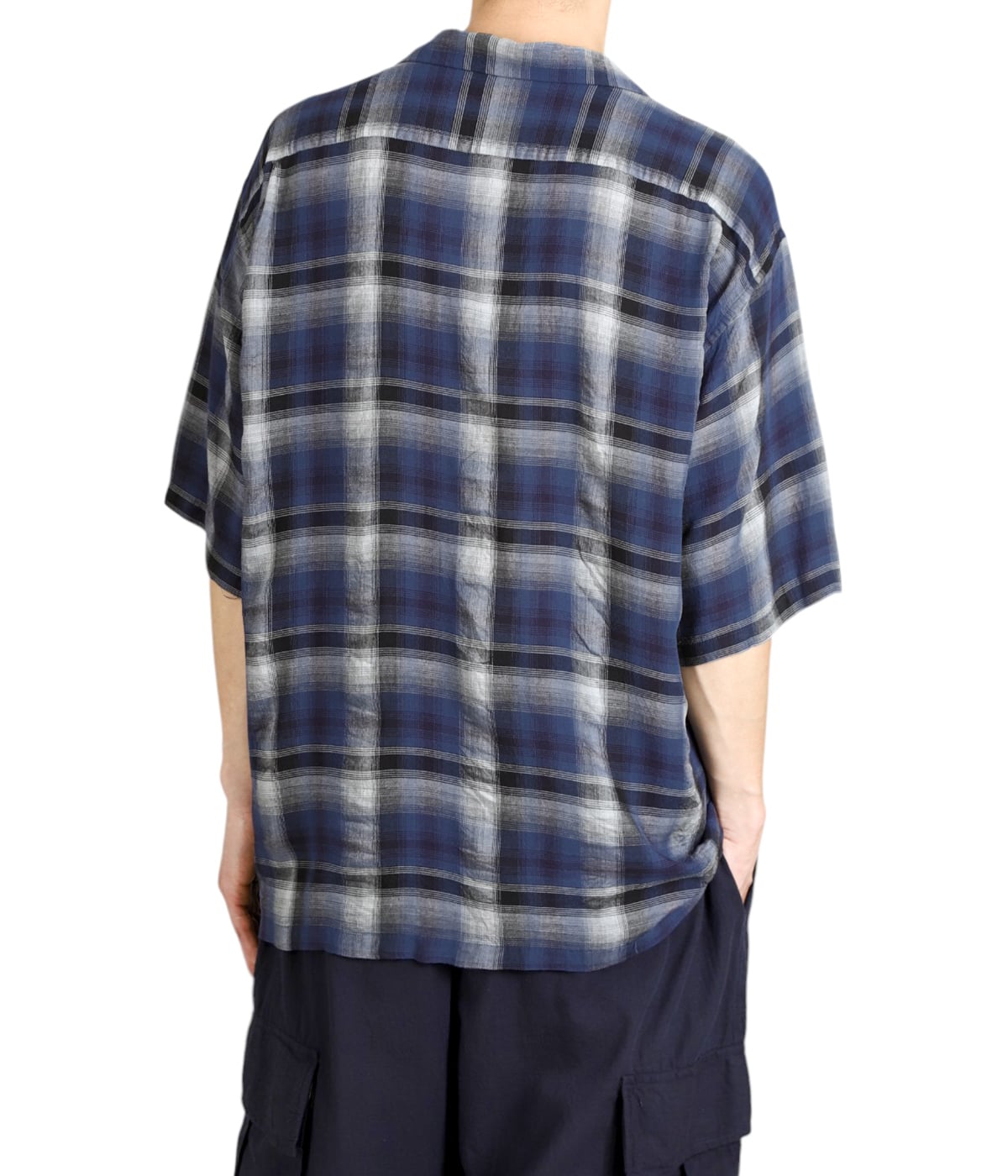 RAYON CHECK S/S OPEN SHIRT | GOLD(ゴールド) / トップス 半袖