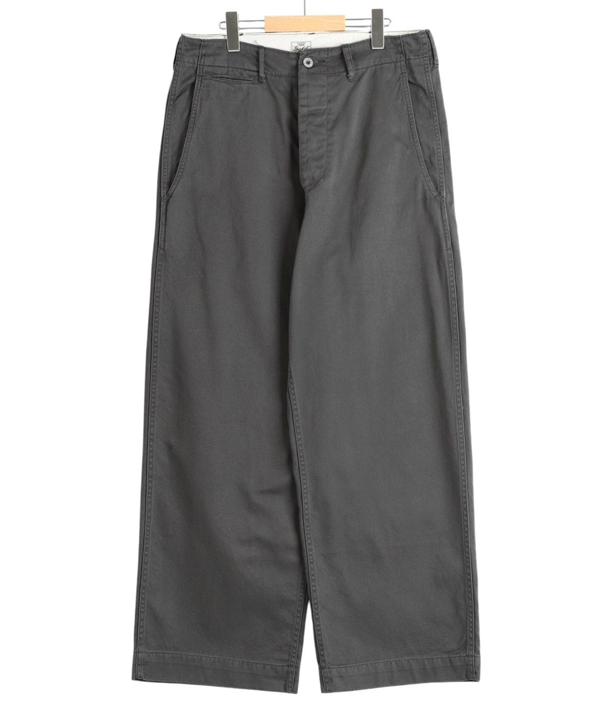SELVEDGE WEAPON WIDE TROUSERS