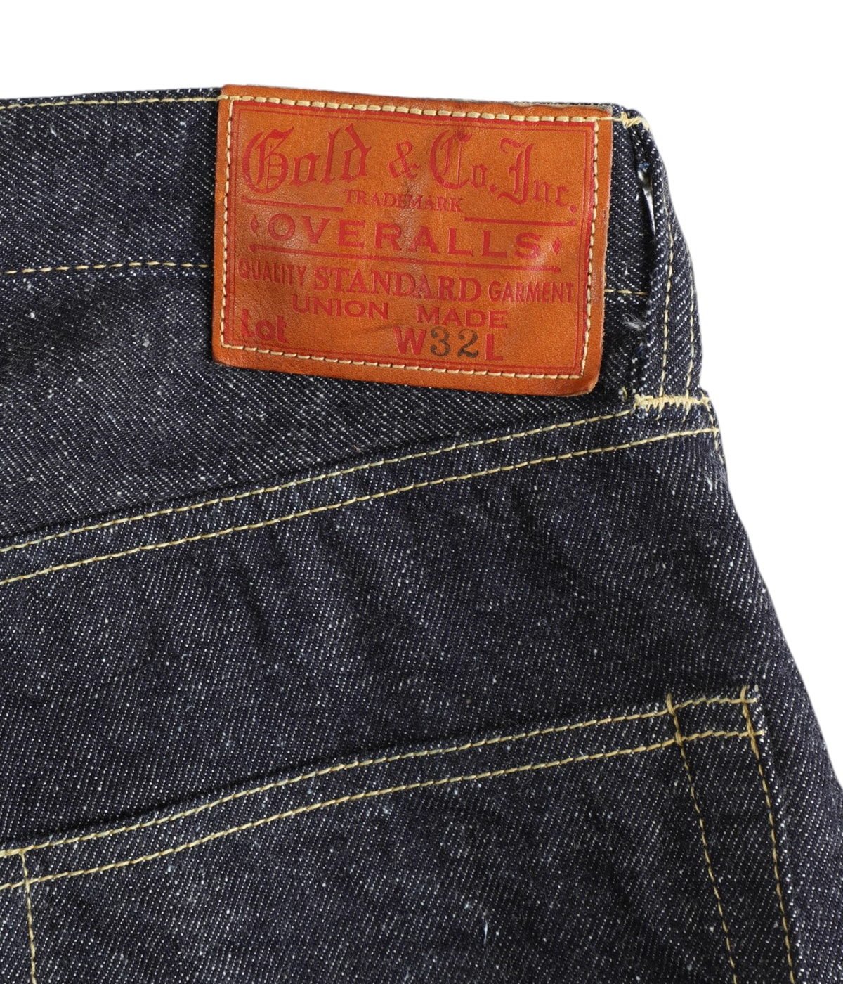 RECYCLED WASTE SUVIN COTTON YARN 11.5oz DENIM 5POCKET WIDE