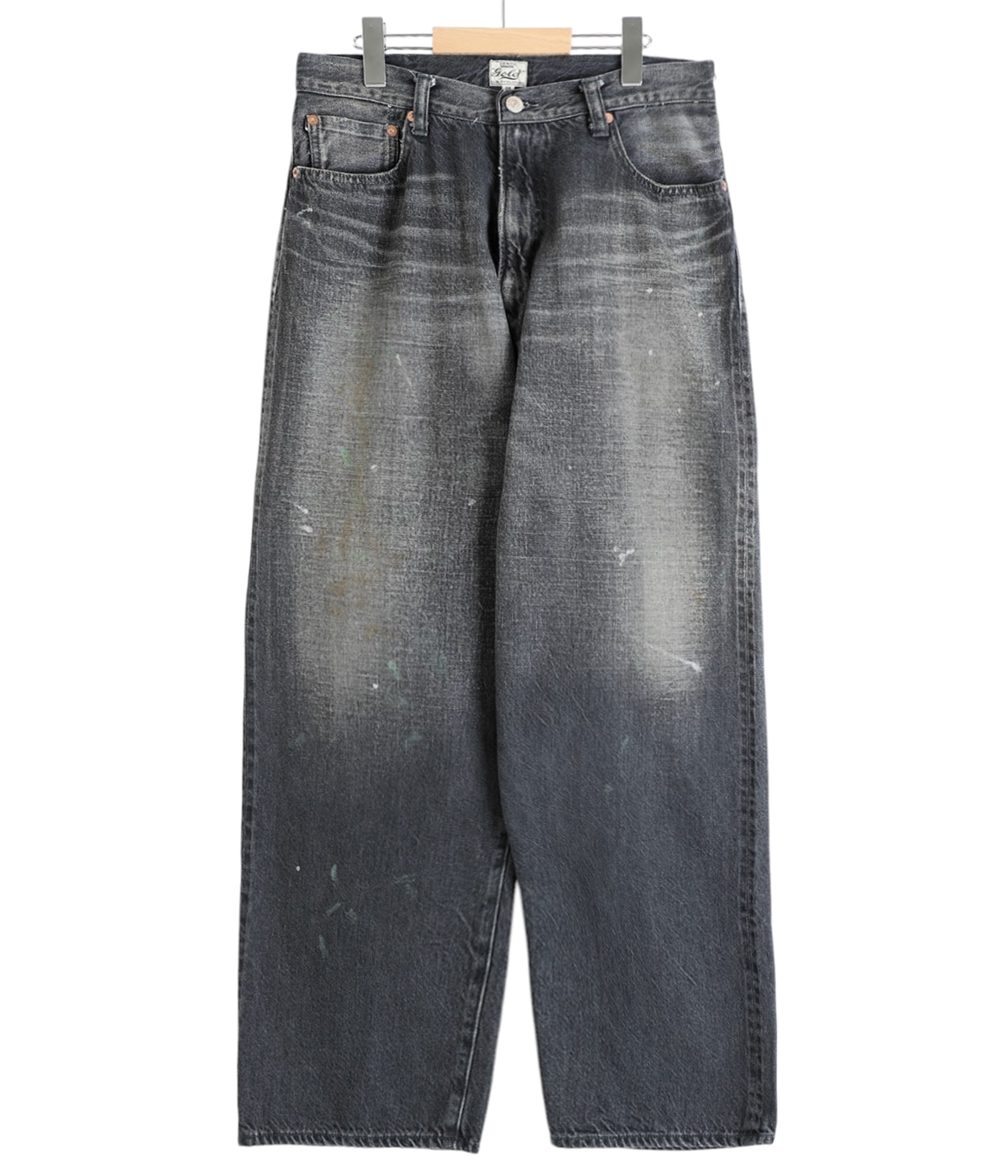 RECYCLED WASTE SUVIN COTTON YARN 11.5oz DENIM 5POCKET WIDE