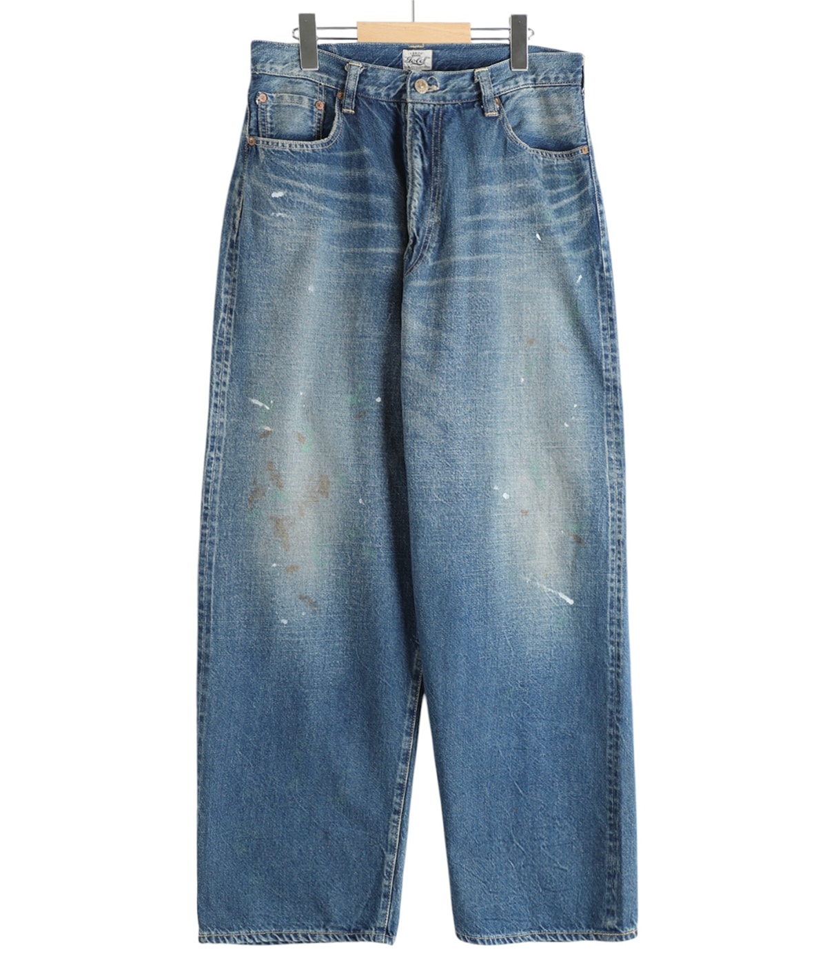 RECYCLED WASTE SUVIN COTTON YARN 11.5oz DENIM 5POCKET WIDE