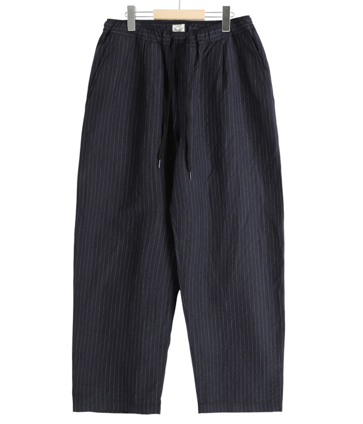 LINEN / WOOL TROPICAL 1TUCK WIDE EASY PANTS