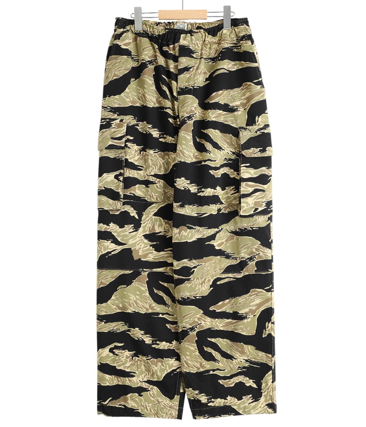 TIGER PATTERN EASY CARGO PANTS | GOLD(ゴールド) / パンツ