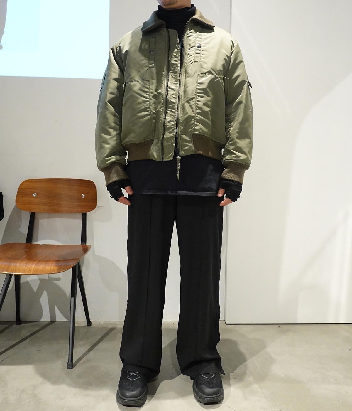 誰か買って！JUN MIKAMI＊ジュンミカミ プルオーバー　パーカー レディース】【ONLY ARK】別注 モヘア Vネックカーディガン