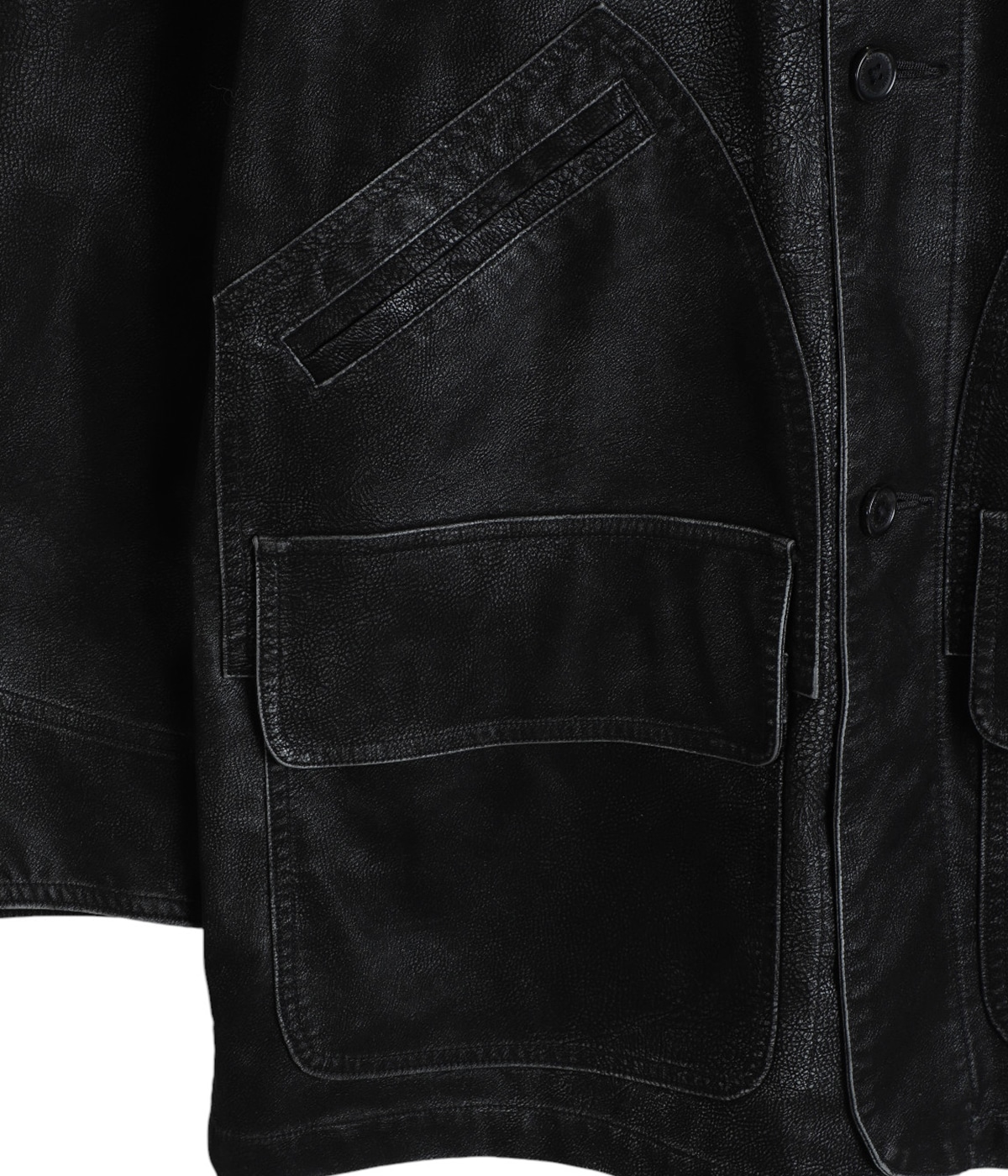 Artificial Leather Hunting Jacket | DAIRIKU(ダイリク