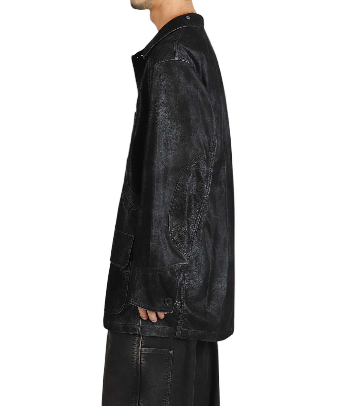 ジャケット・アウター DAIRIKU Artificial Leather HuntingJacket Artificial Leather Hunting Jacket | DAIRIKU(ダイリク