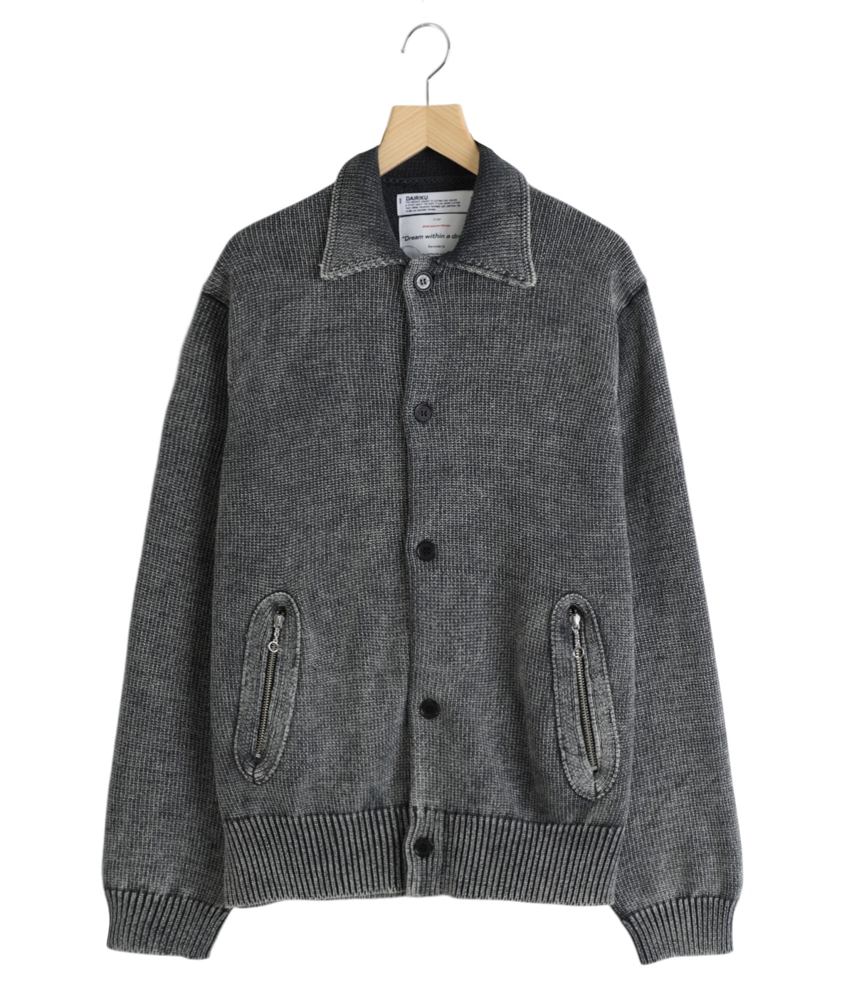 Vintage Dyed Knit Jacket | DAIRIKU(ダイリク) / トップス