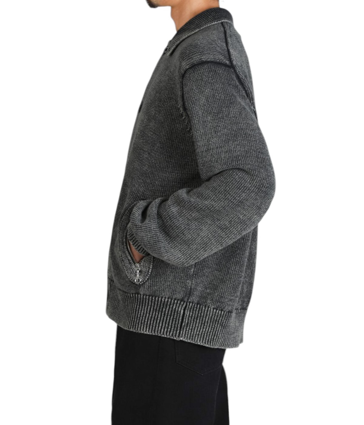 Vintage Dyed Knit Jacket | DAIRIKU(ダイリク) / トップス
