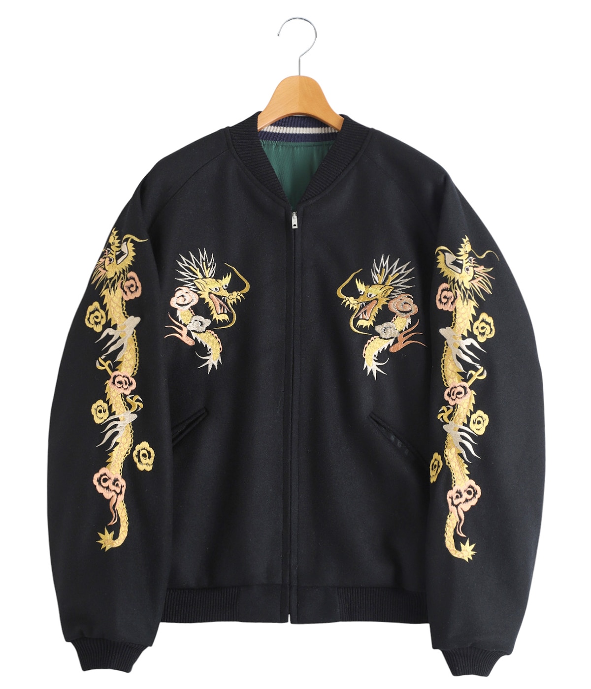 gold WOOL SOUVENIR JACKET スカジャン ウール15115 gold WOOL SOUVENIR JACKET スカジャン ウール15115