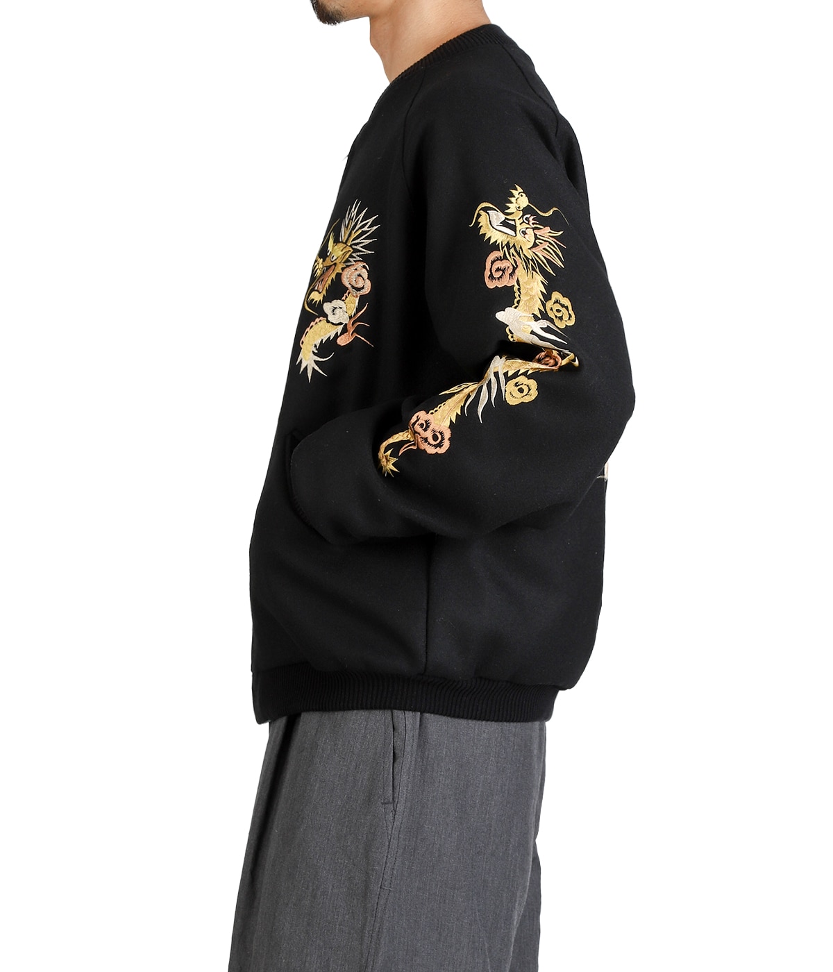 Gold スカジャンWOOL MELTON SOUVENIR JACKET Gold スカジャンWOOL MELTON SOUVENIR JACKET