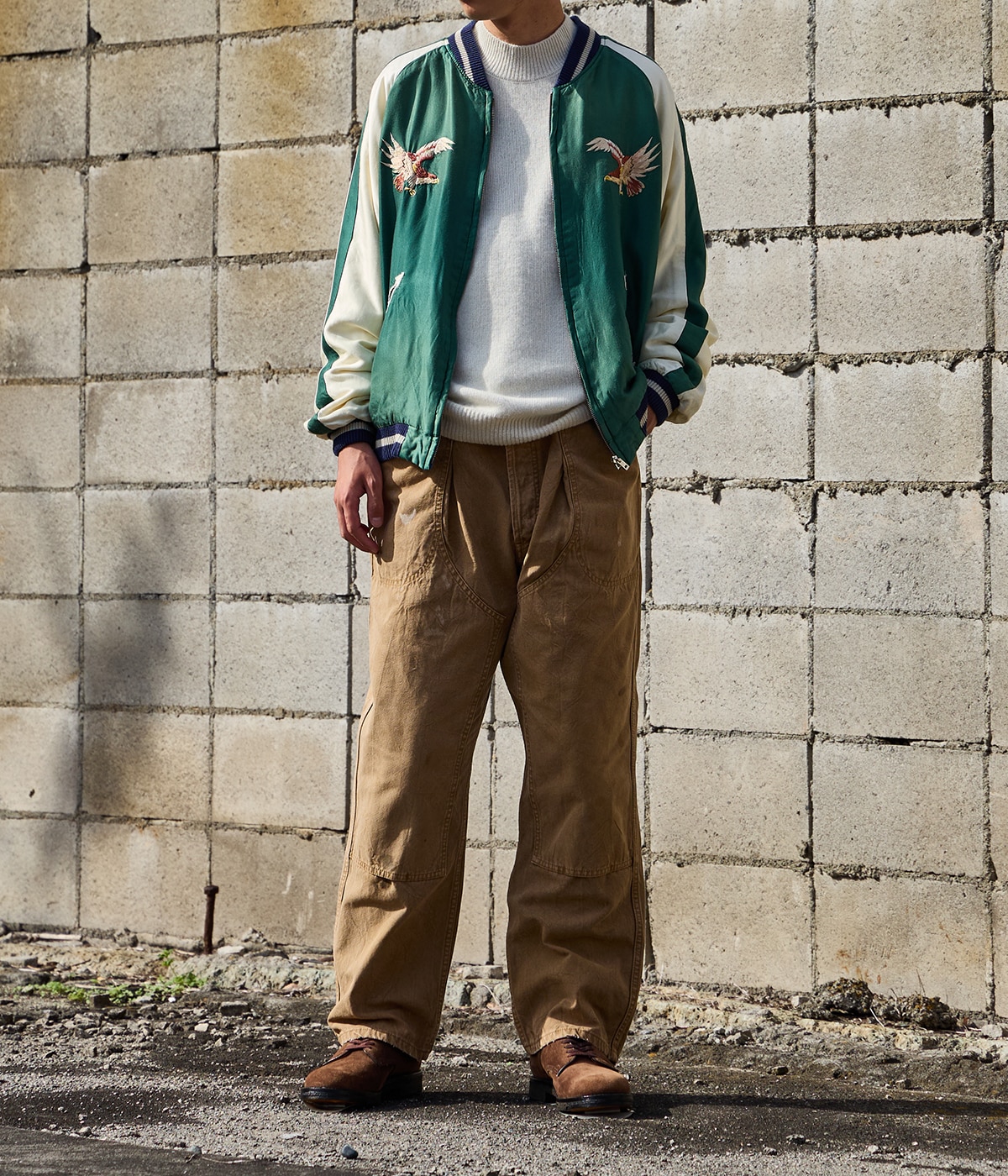 model（175cm） 着用サイズ：M