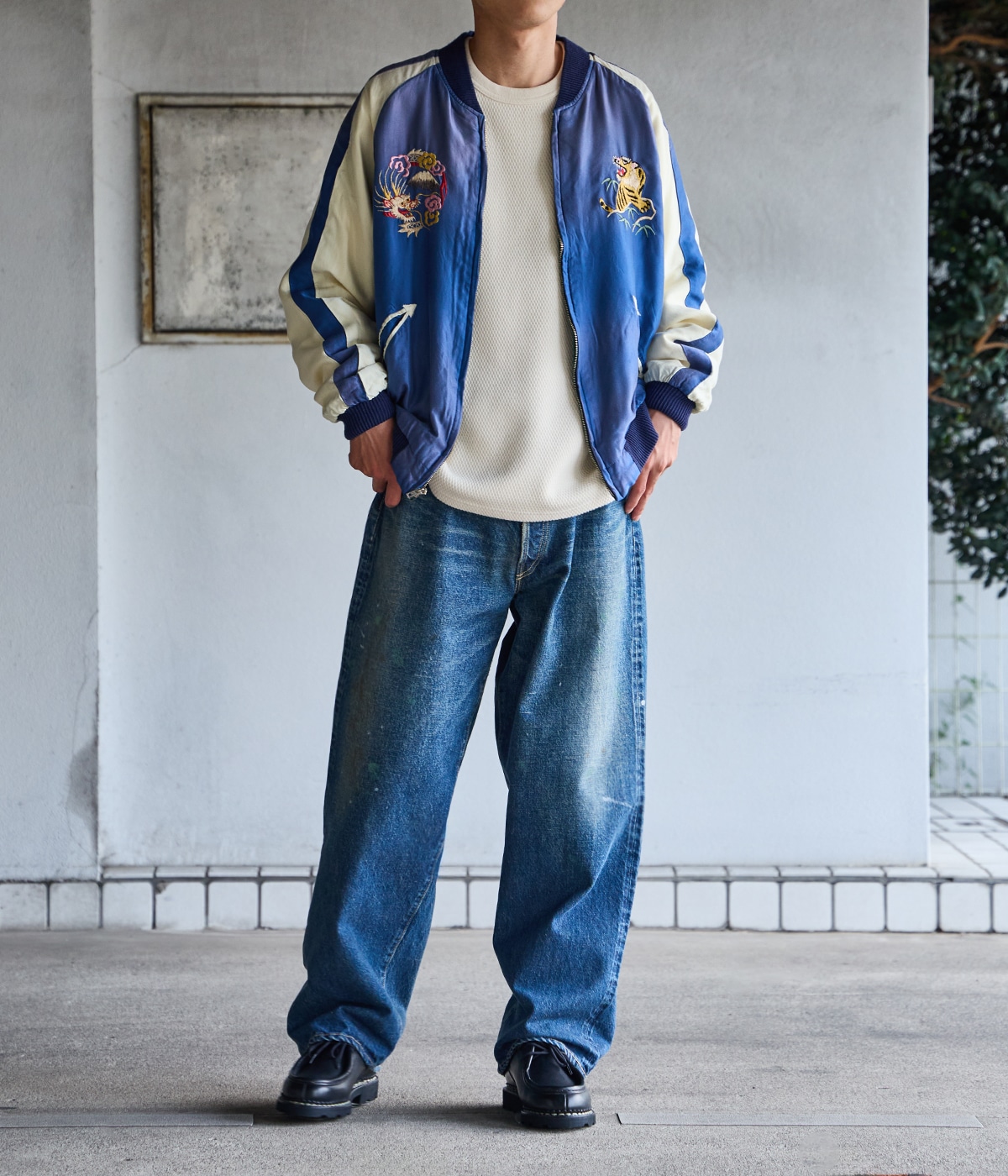 model（175cm） 着用サイズ：M