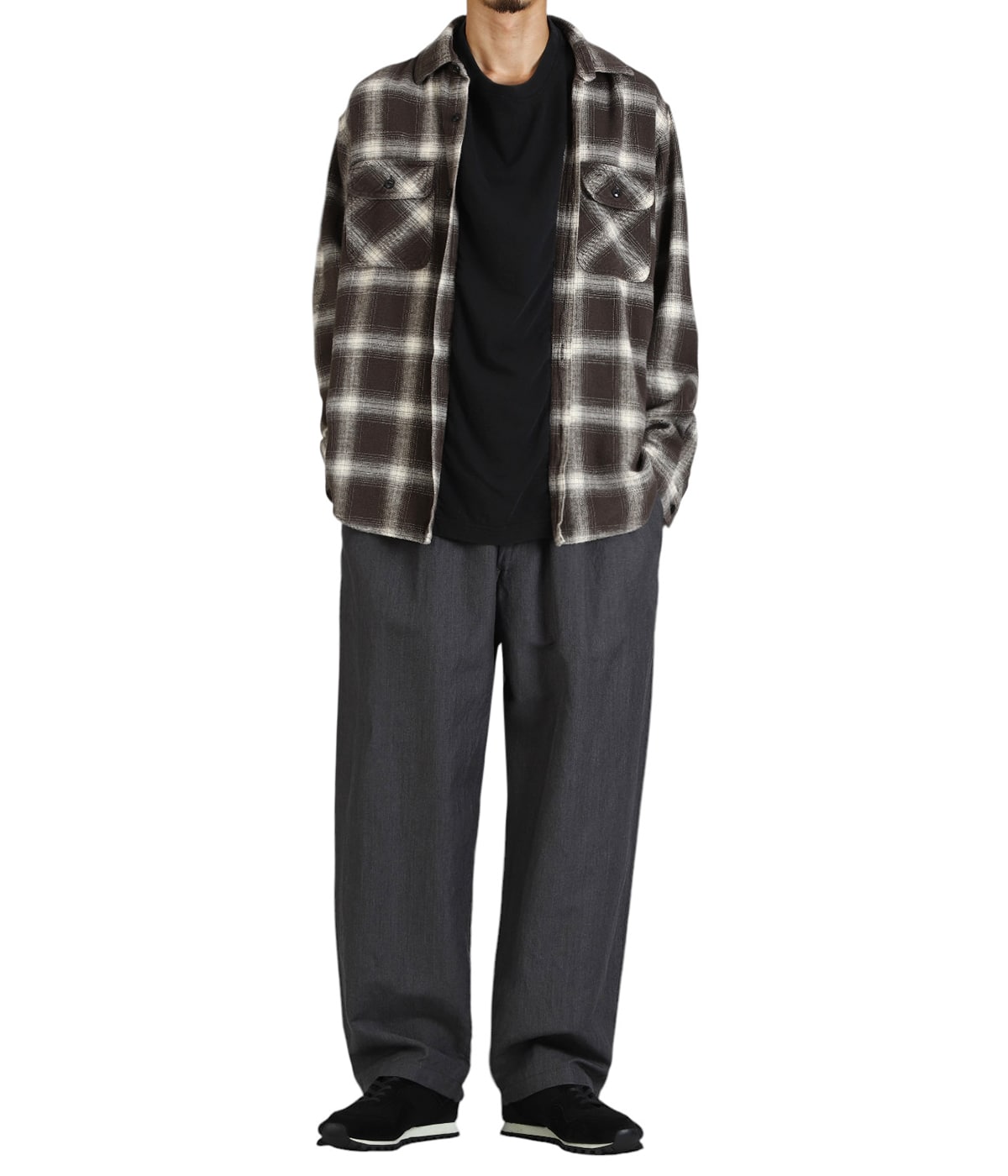 トップス GOLD NEL CHECK BIG WORK SHIRT GL28300 M SHIRT – gold