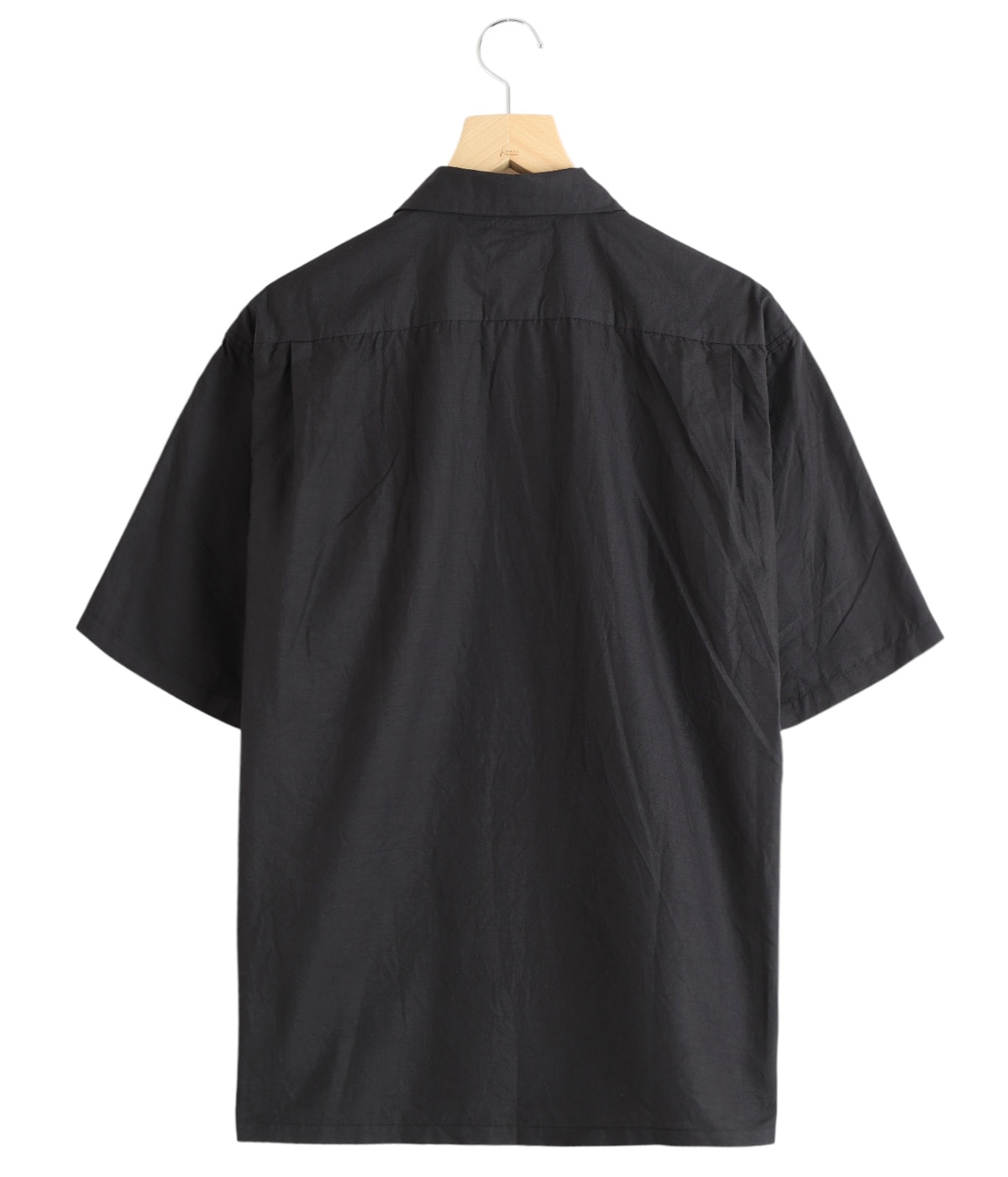 COTTON / RAMIE BROAD OPEN SHIRT | GOLD(ゴールド) / トップス