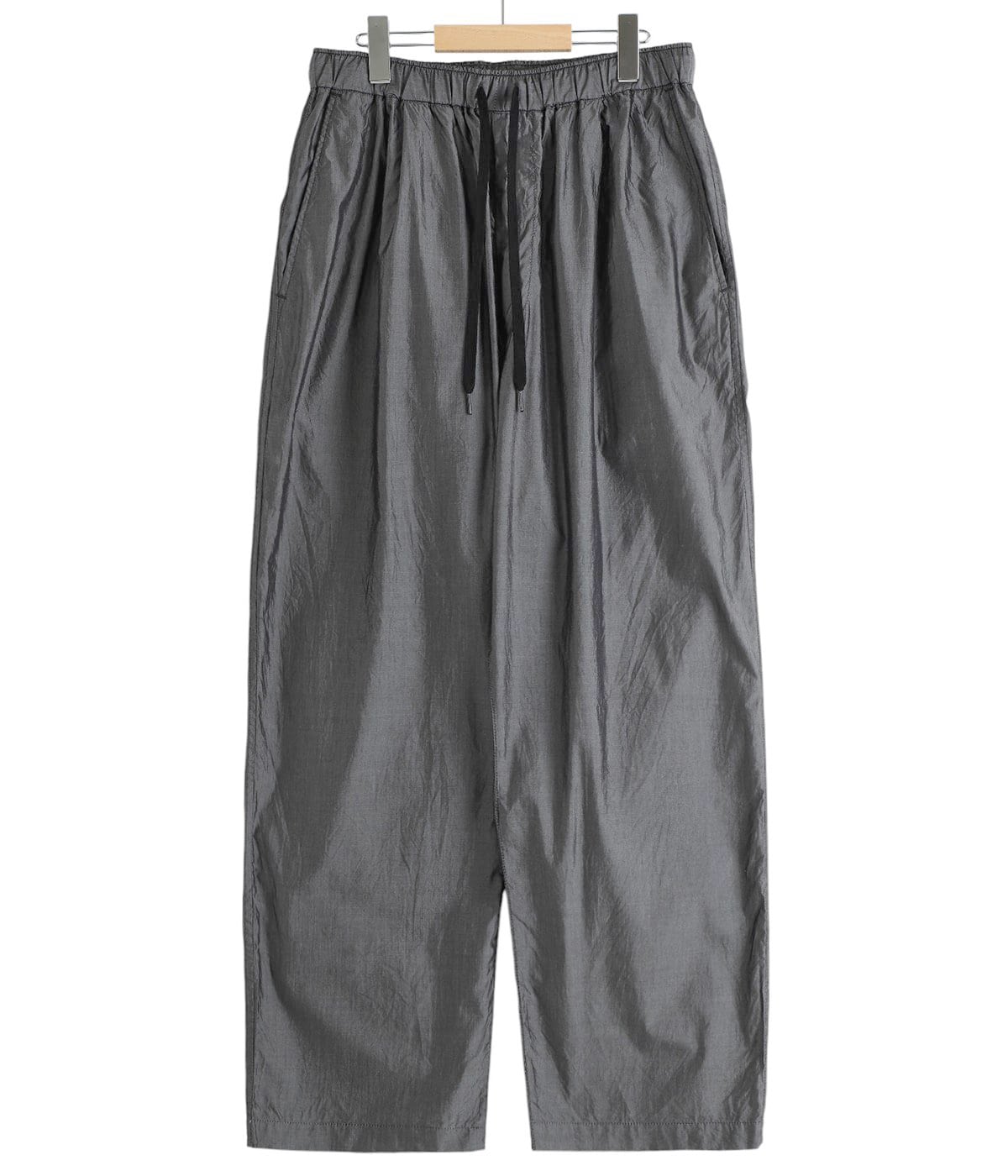 COTTON / SILK CHAMBRAY 1TUCK EASY PANTS