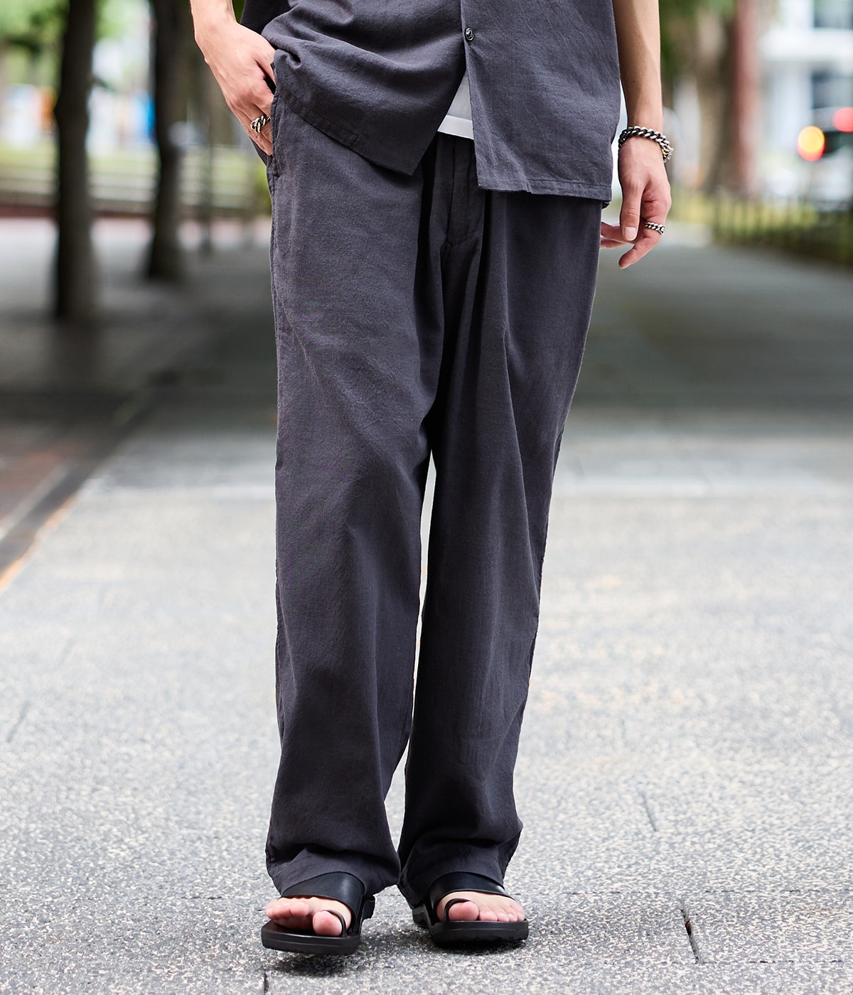 パンツ WEEKEND PANTS (2525136031600 004) WIDE MUSA PANTS | PANTS | JUZU store | ジュズストア