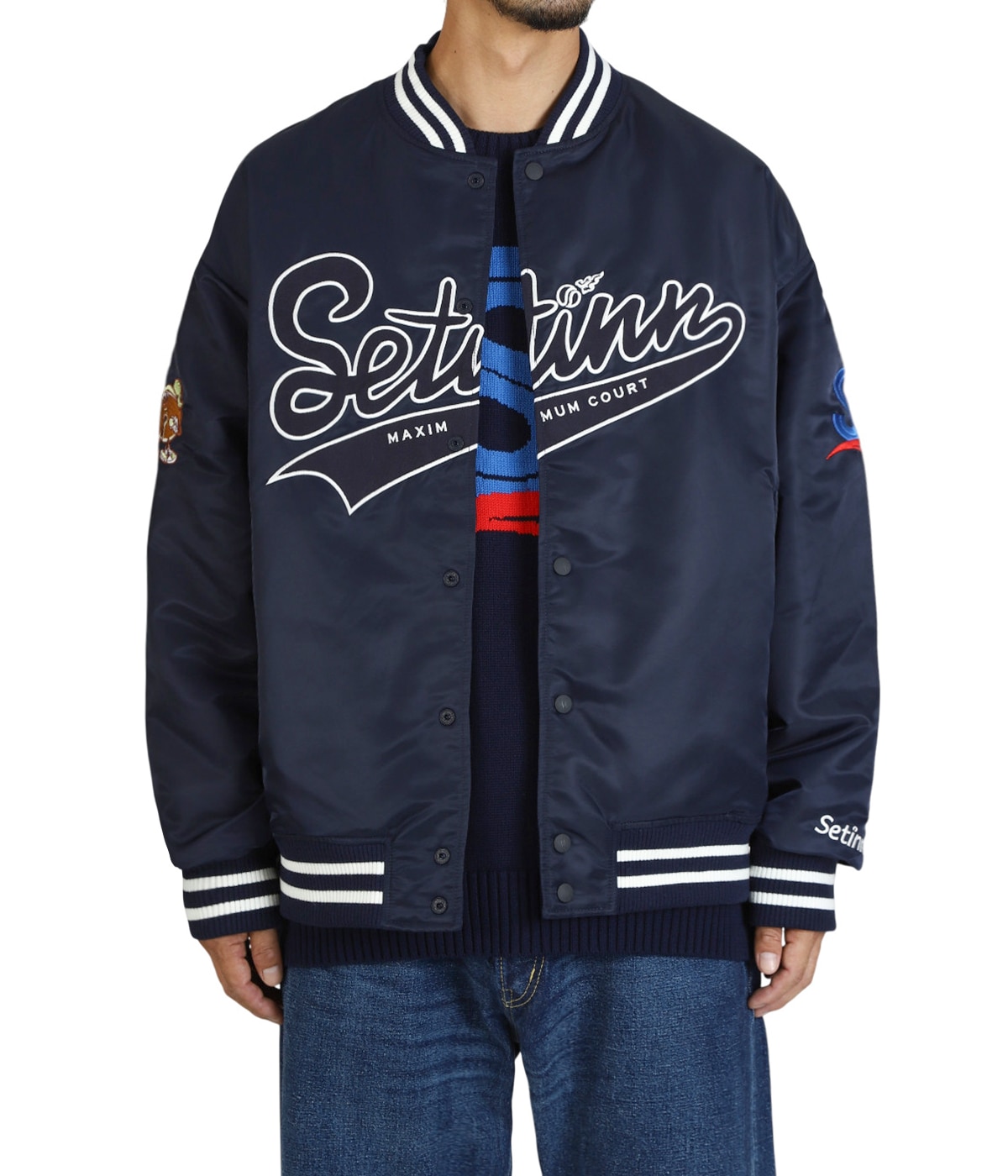 アパルトモンクチュールドアダムPenn univ. stadium Jumper クチュールドアダム】Penn univ. stadium Jumper