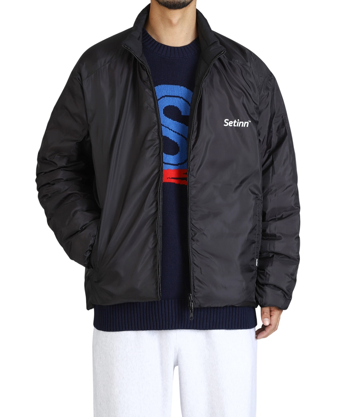 model（184cm / 63kg）B85 W80 H102 着用サイズ：L