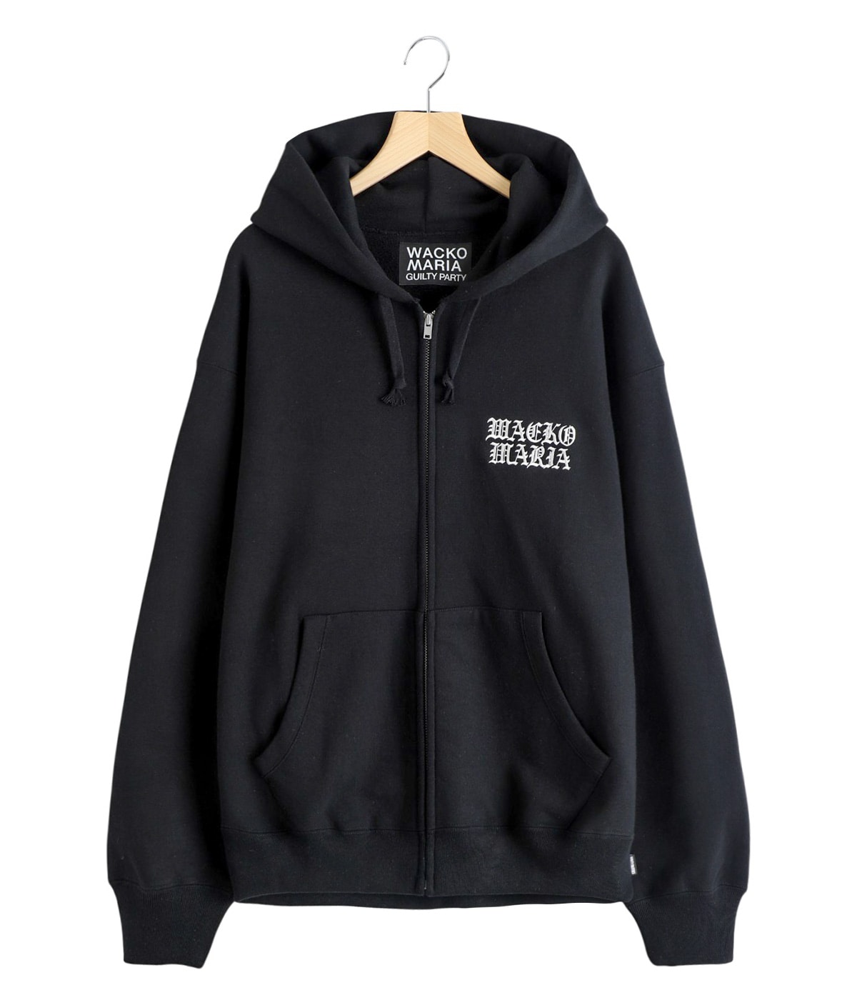 k*i様 WACKO MARIA 25ss スウェットGUILTYPARTIES WACKO MARIA(ワコマリア) / LOGO EMBROIDERY SWEAT SHIRT【BLACK