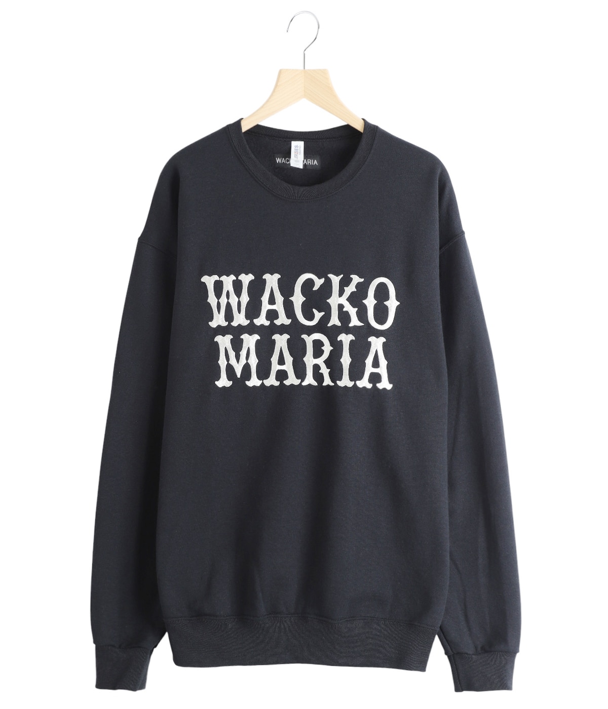 WACKOMARIAスウェット 刺繍ロゴ ワコマリア wacko maria スウェットトレーナー 刺繍ロゴ XL