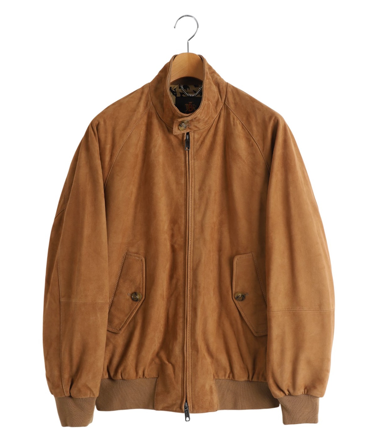 BARACUTA / G9 SUEDE LEATHER HARRINGTON JACKET | WACKO MARIA