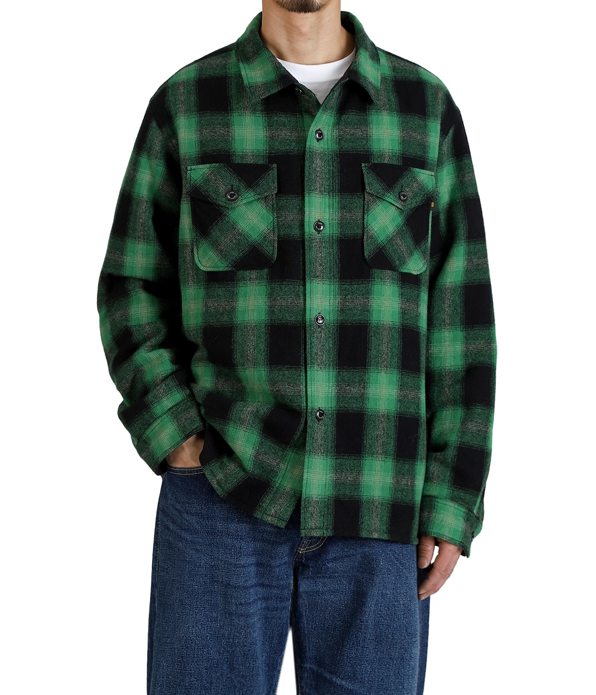 WOOL CHECK SHIRT JKT | RATS(ラッツ) / アウター ブルゾン