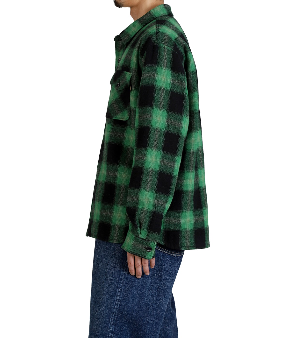 RATS ラッツ シャツジャケット Lサイズ WOOL CHECK SHIRT JKT | RATS(ラッツ) / アウター ブルゾン