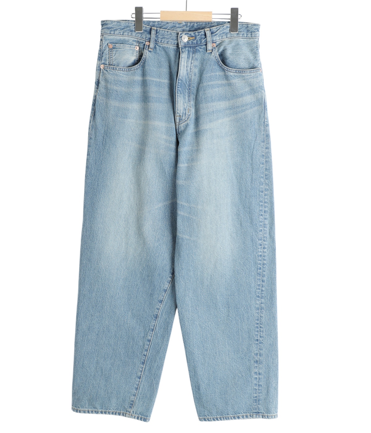 パンツ NKJ2025SS BELT BARREL DENIM niko and - 【美品】 NKJ 2025SS BELT BARREL DENIMの通販 by