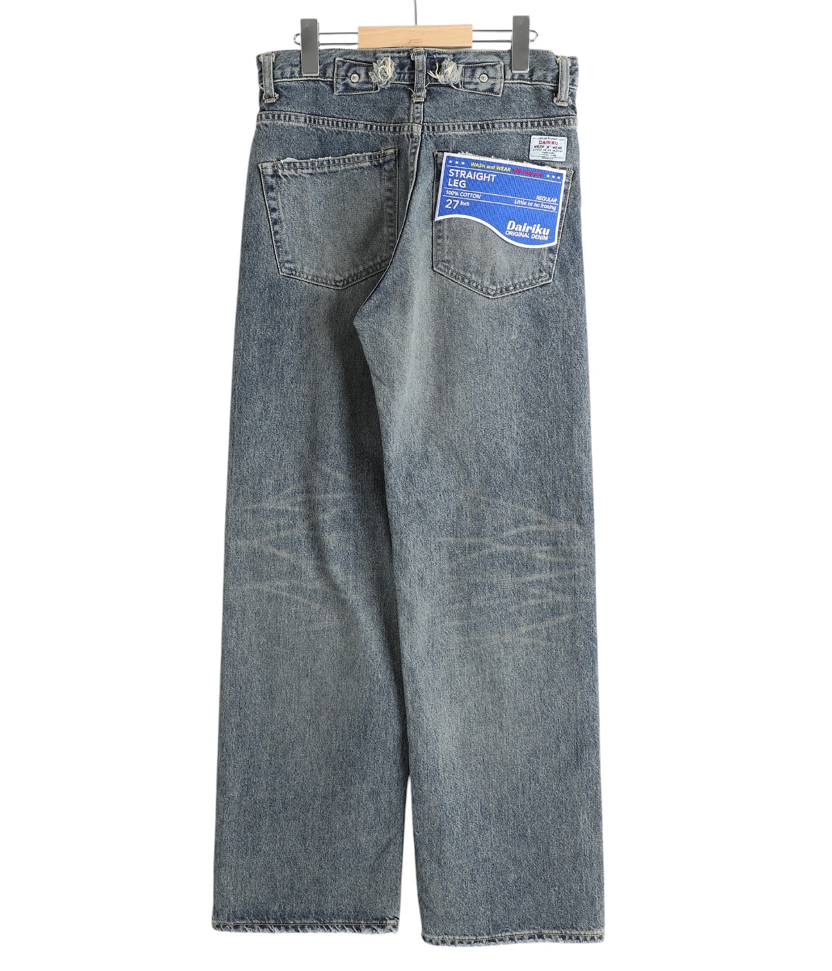 Straight“ Vintage Denim Pants | DAIRIKU(ダイリク) / パンツ