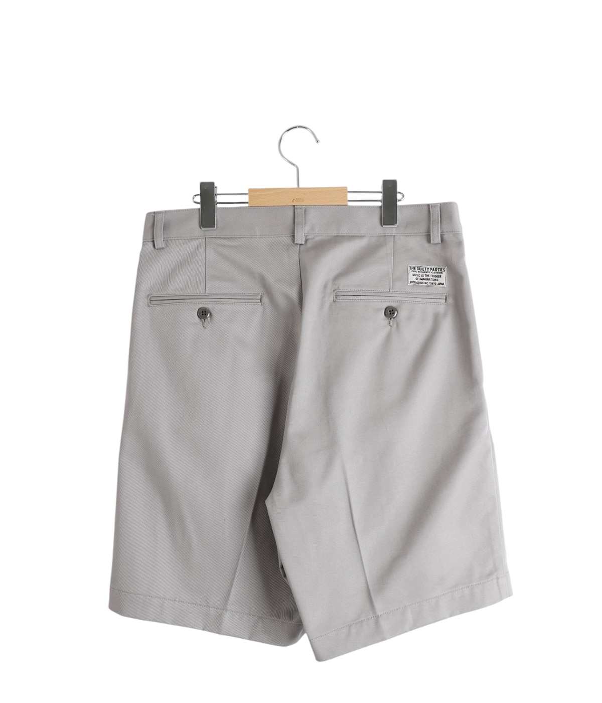 Wacko Maria　今期double pleated chino グレー WACKO MARIA《ワコマリア》DOUBLE PLEATED CHINO TROUSERS (GRAY