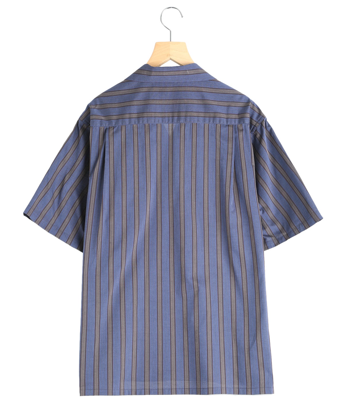 STRIPED OPEN COLLAR SHIRT S/S ( TYPE-2 ) | WACKO MARIA