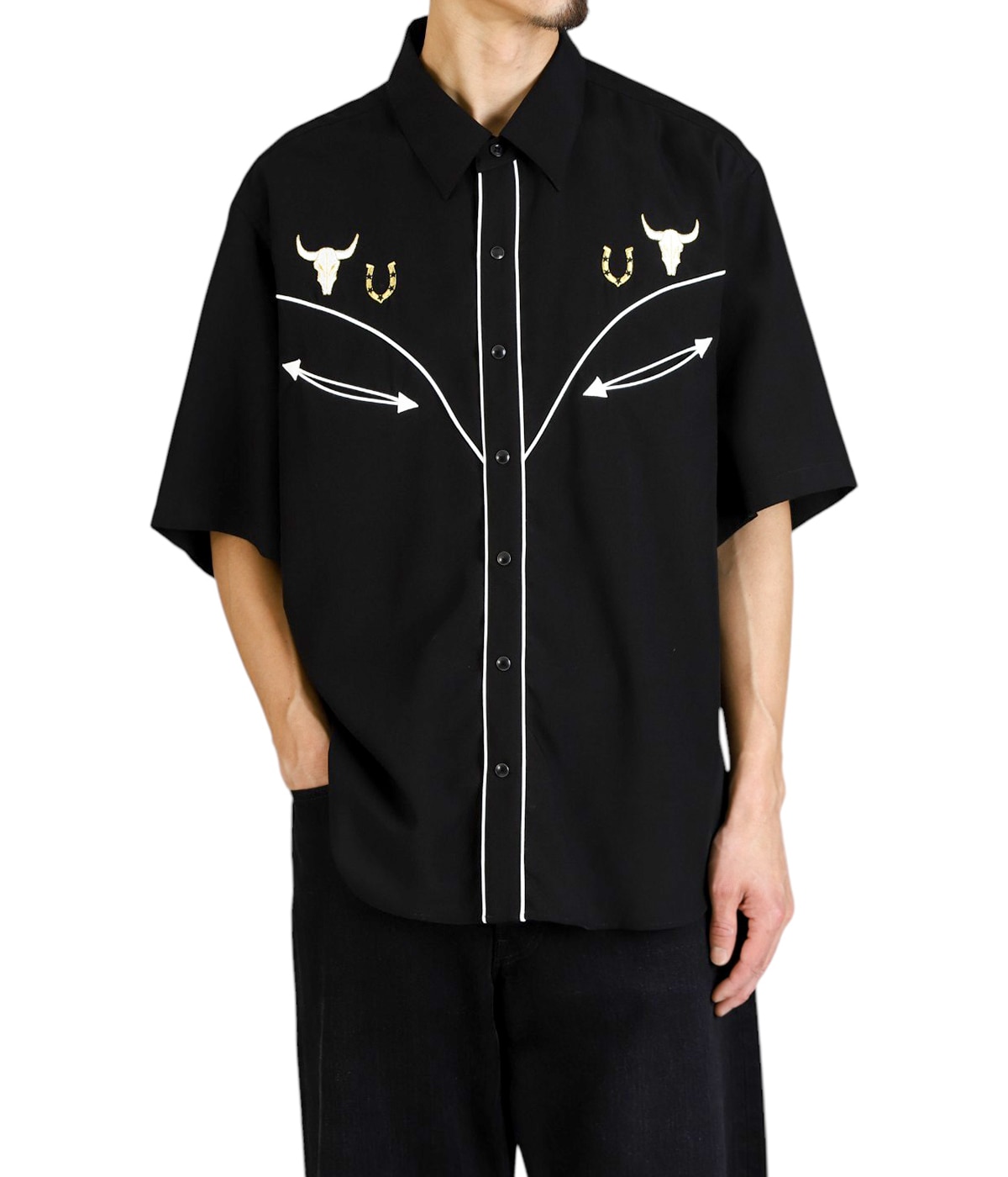 WESTERN SHIRT S/S ( TYPE-5 ) | WACKO MARIA(ワコマリア