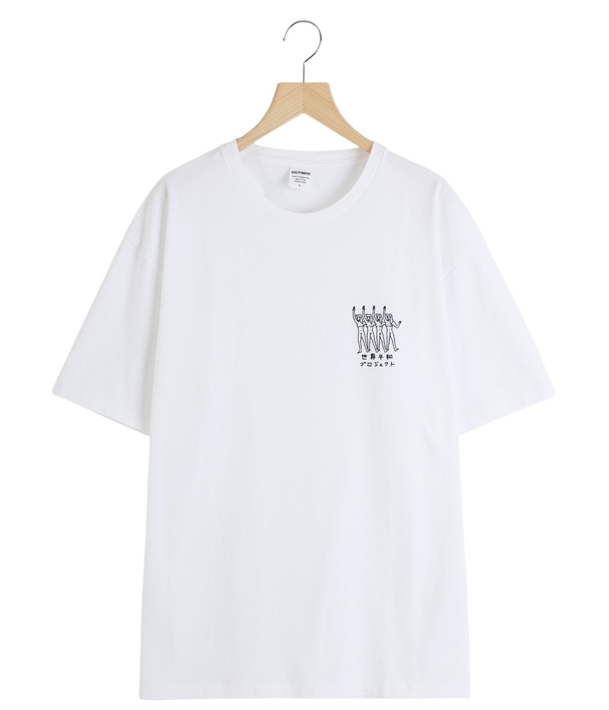 WACKOMARIA ワコマリア Tシャツ ホワイト WASHED HEAVY WEIGHT CREW NECK T-SHIRT | WACKO MARIA