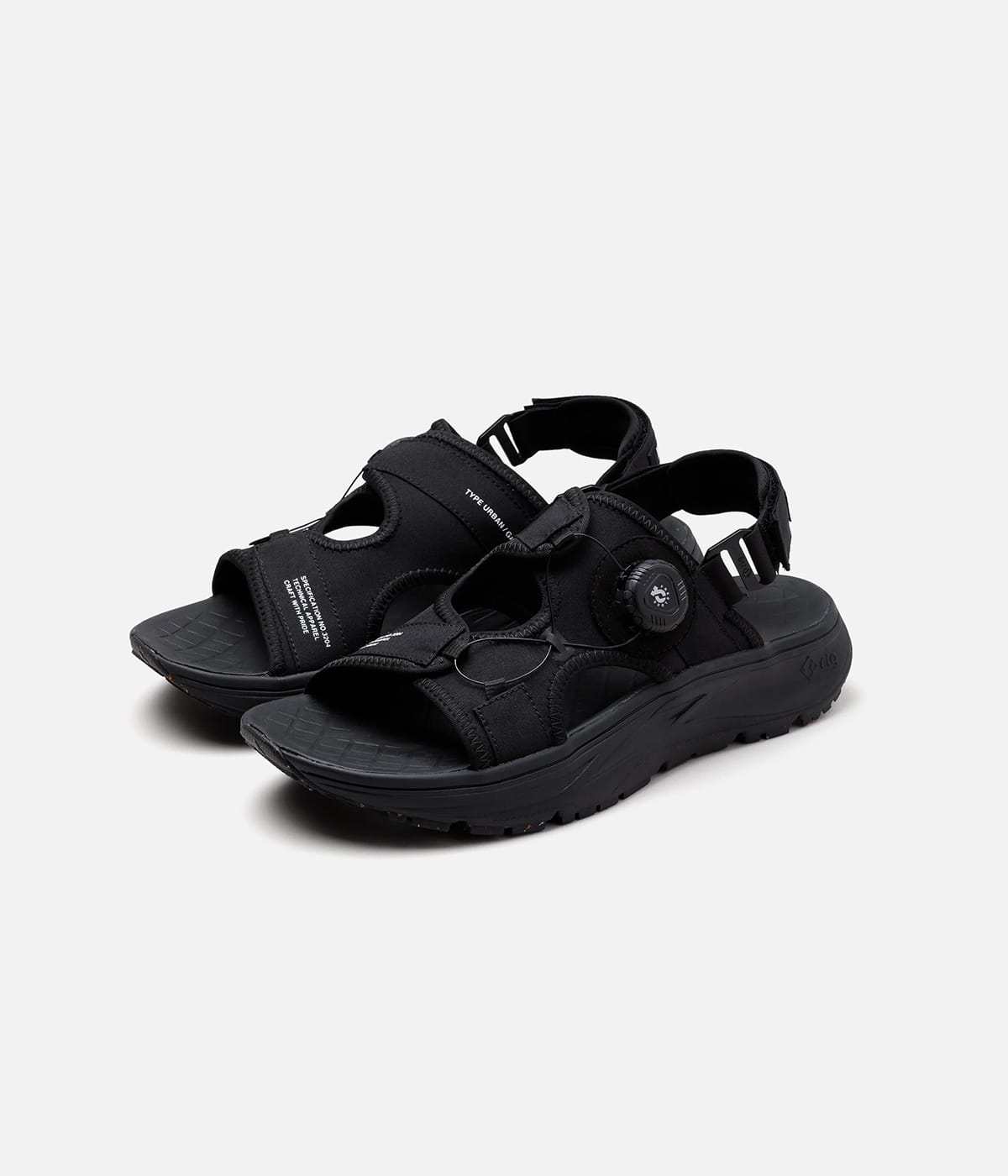 NEIGHBORHOOD×RIG FOOTWEAR BLACK Lサイズ NH X RIG FOOTWEAR . SOLID SANDAL | NEIGHBORHOOD(ネイバーフッド