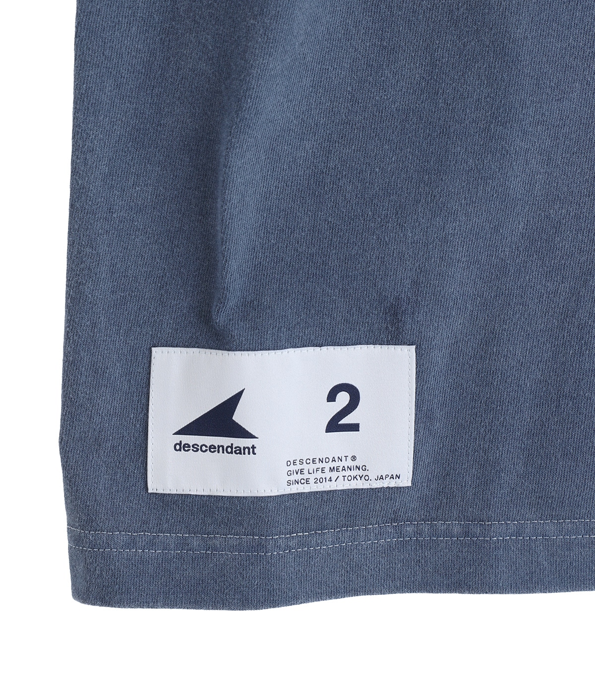 CACHALOT ORGANIC COTTON SS PIGMENT DYE | DESCENDANT(ディセンダント
