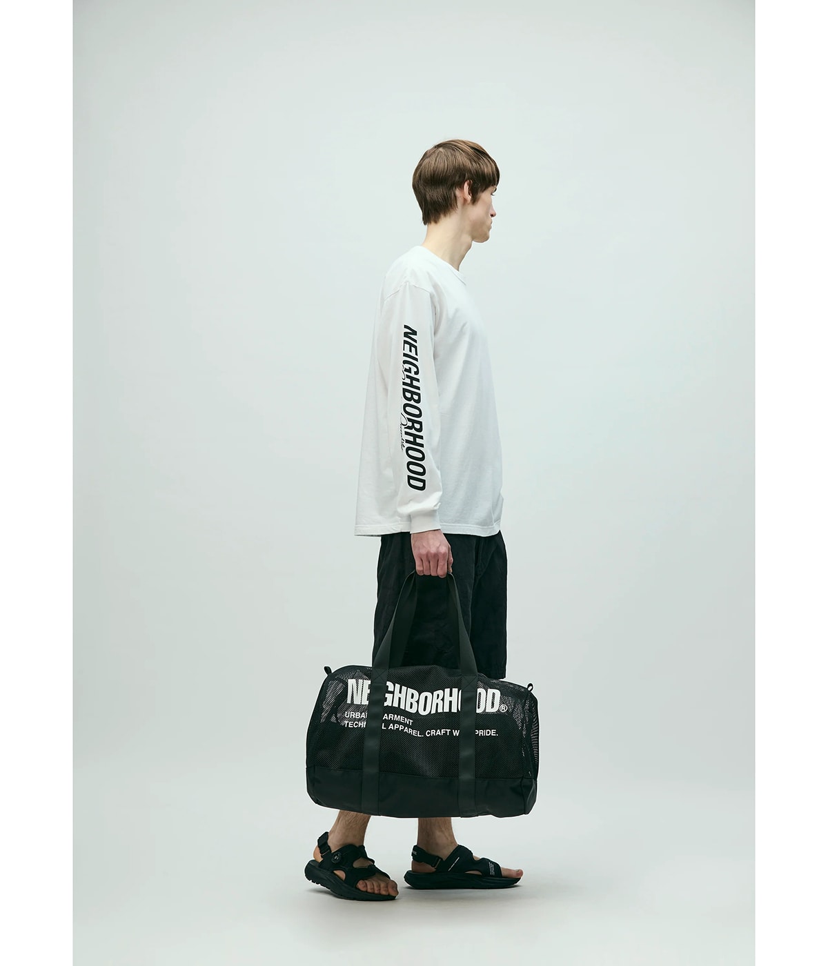 MESH BOSTON BAG | NEIGHBORHOOD(ネイバーフッド) / バッグ ボストン