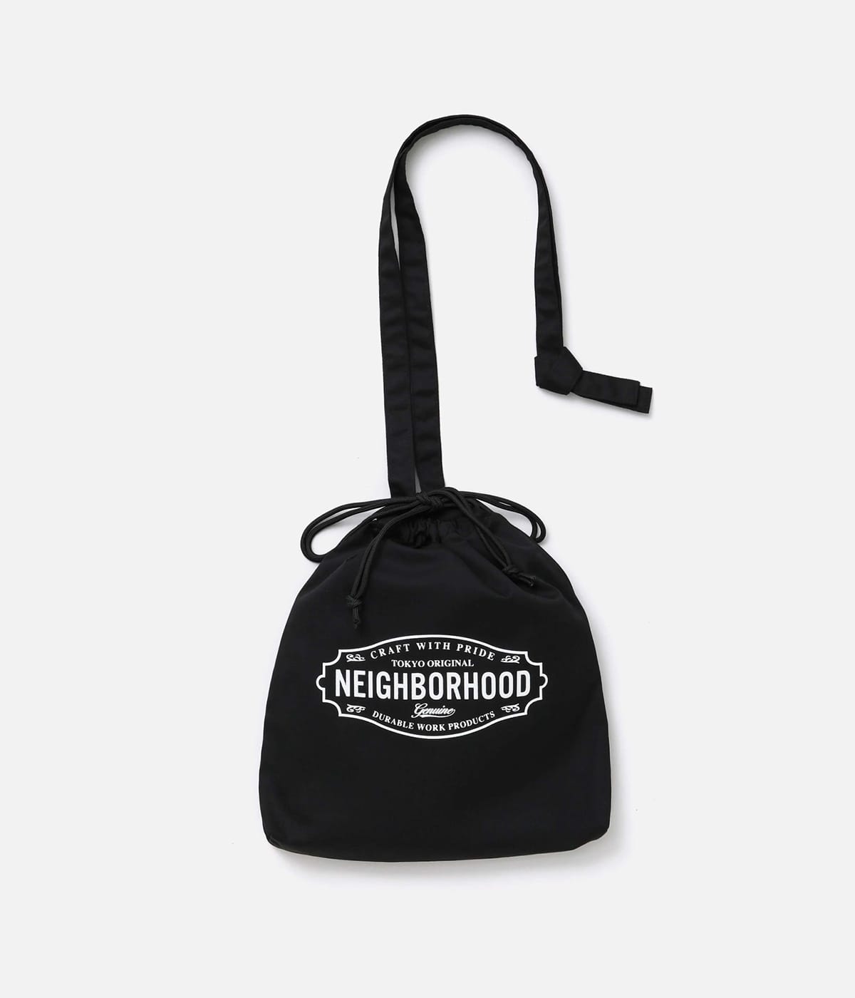 LOGO DRAWSTRING BAG | NEIGHBORHOOD(ネイバーフッド) / バッグ バッグ