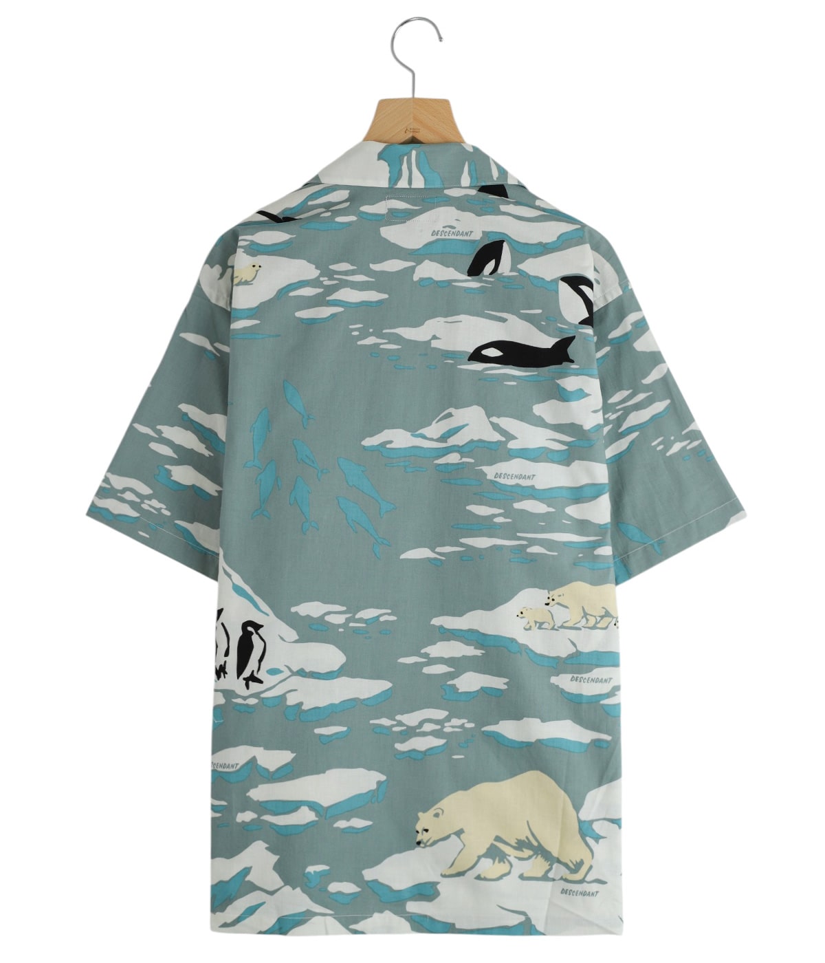 EDGD OPEN COLLAR TEXTILE SS SHIRT | DESCENDANT(ディセンダント