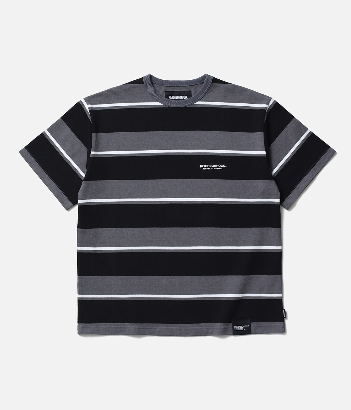 コ*バ様 NEIGHBORHOOD ネイバーフッド　シャツ　ネルシャツ　ボーダー BORDER CREW NECK SS | NEIGHBORHOOD(ネイバーフッド) / トップス