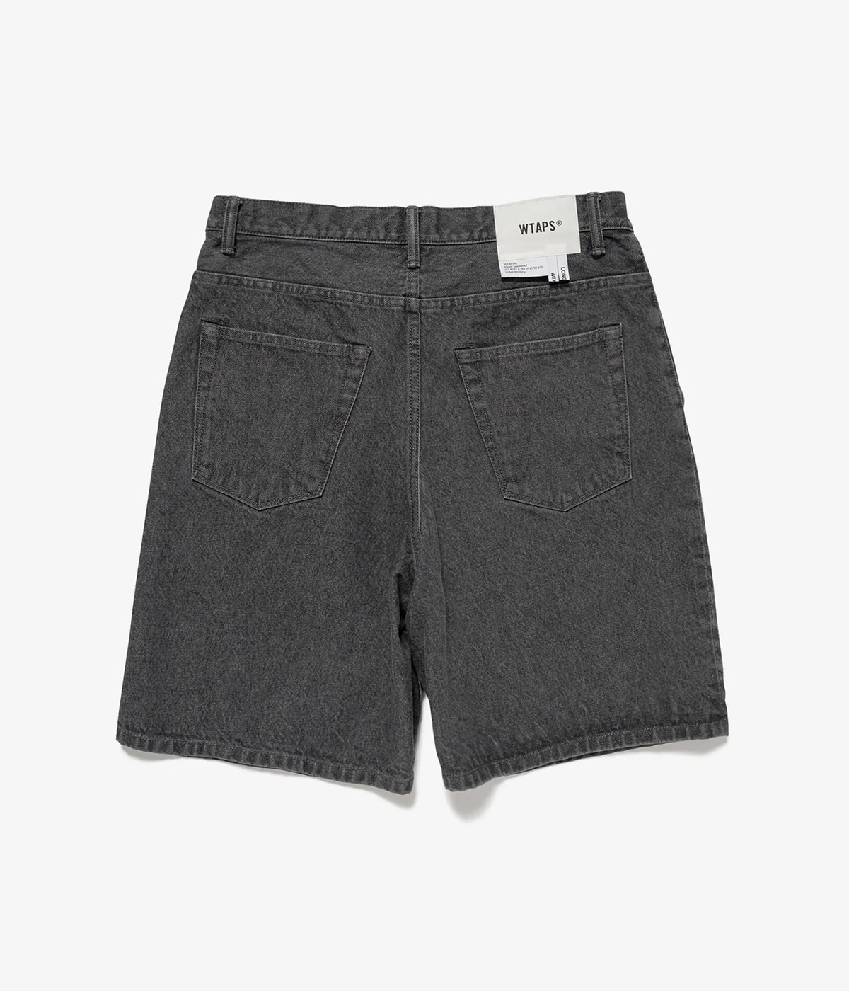◆美品正規品◆ WTAPS ブラック　デニムショーツ サイズX03（L） BLUES STRAIGHT / SHORTS / COTTON. DENIM | WTAPS(ダブルタップス