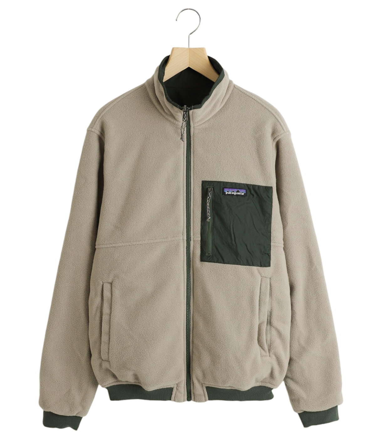 Patagonia パレオ M's Reversible Shelled Microdini Jkt -FGE- | patagonia