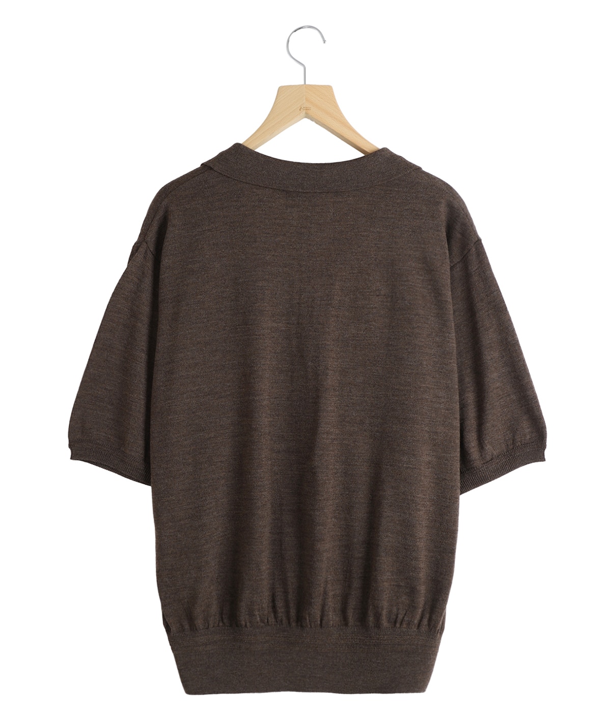 WOOL KNIT HALF SLEEVE POLO | SUGARHILL(シュガーヒル) / トップス