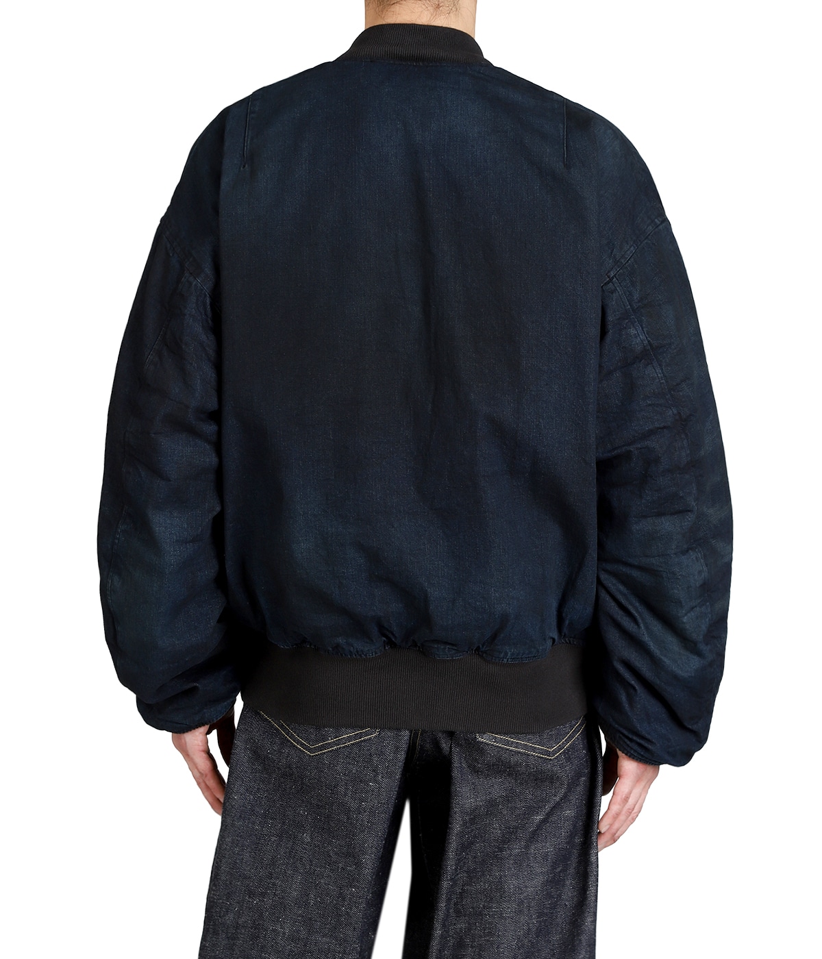 CLIMA SHIELD PADDING DENIM MA-1 PIGMENT PAINTED | GOLD(ゴールド