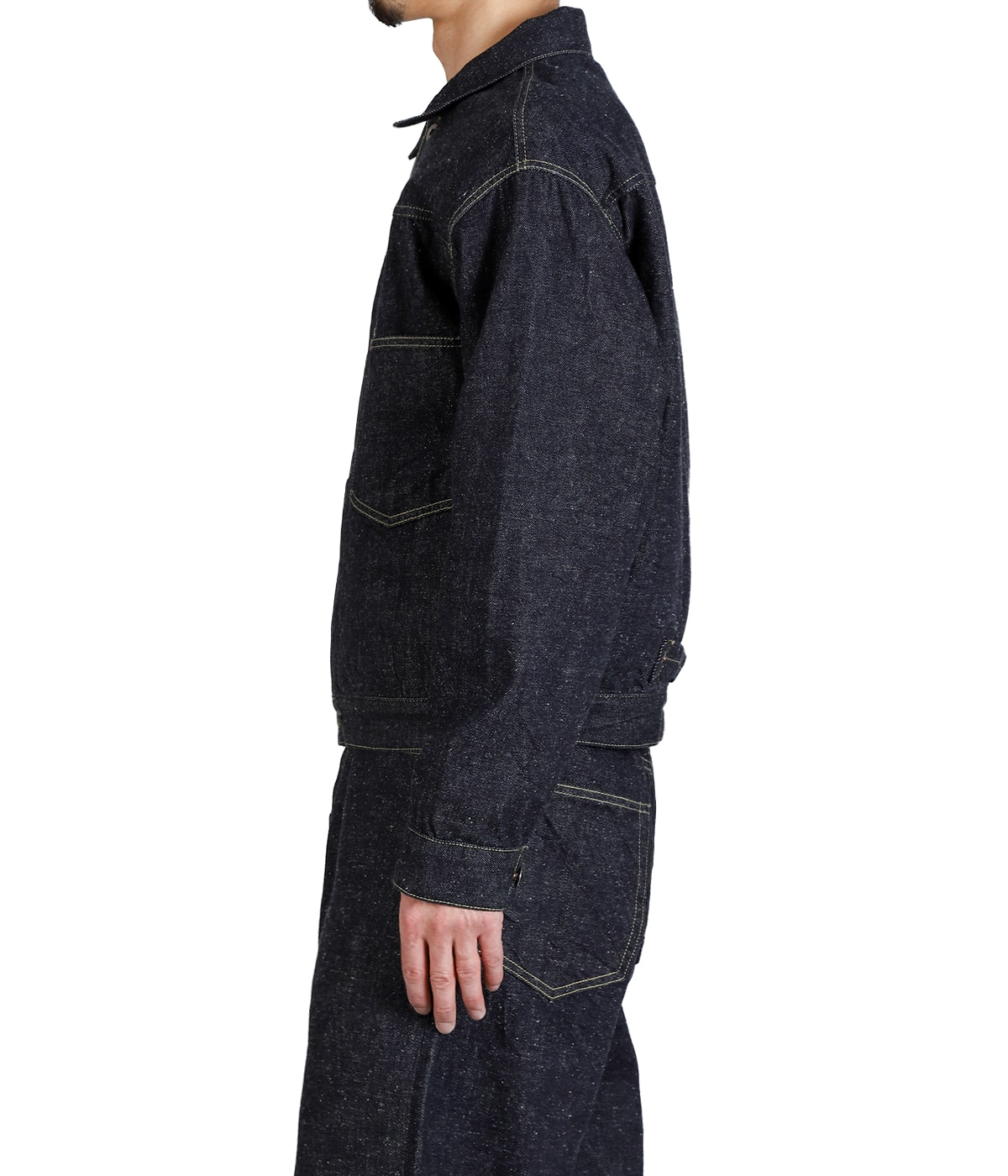 【ワンウォッシュサンプル】model（175cm / 60kg）B85 W75 H92 着用サイズ：M