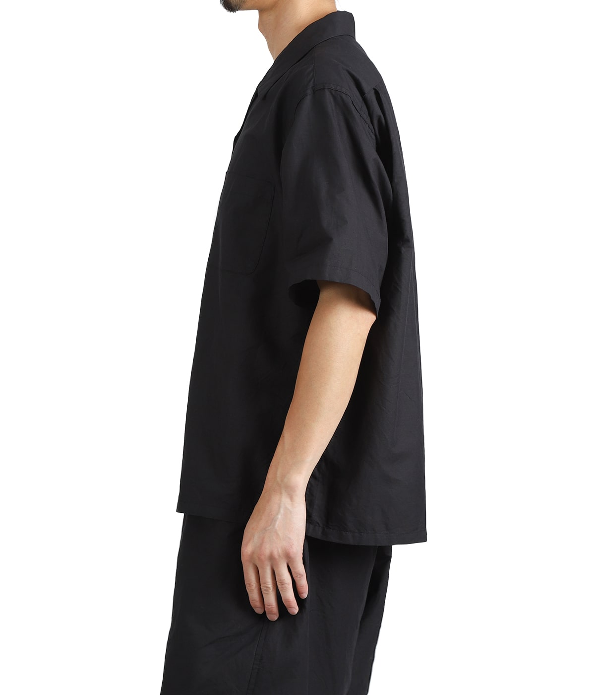 COTTON / RAMIE BROAD SNAP SHIRT | GOLD(ゴールド) / トップス 半袖