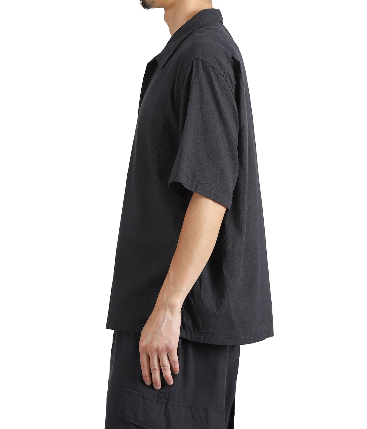 SELVEDE OXFORD S/S OPEN SHIRT | GOLD(ゴールド) / トップス 半袖